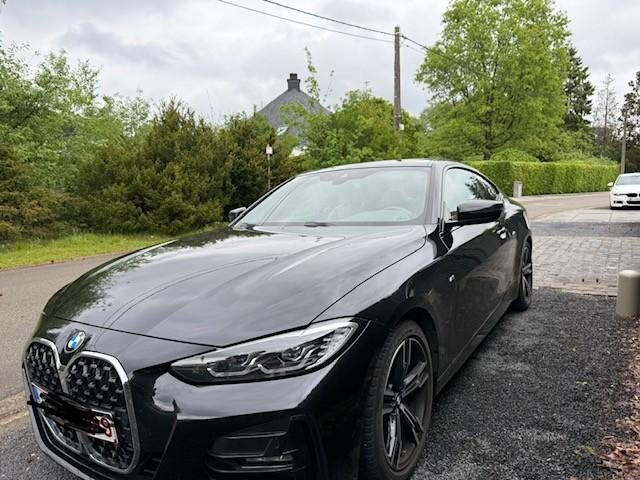 BMW 420D coupé M-pakket, Auto's, BMW, Automaat, Euro 6, Zwart, Bruin