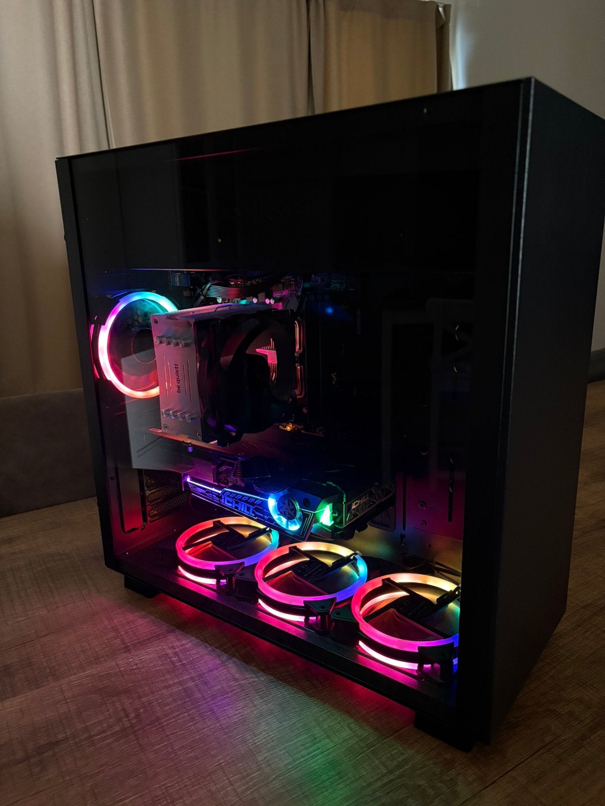 Gaming pc Ryzen 5 Rtx3060Ti, Comme neuf, Gaming, HDD, Avec carte vidéo