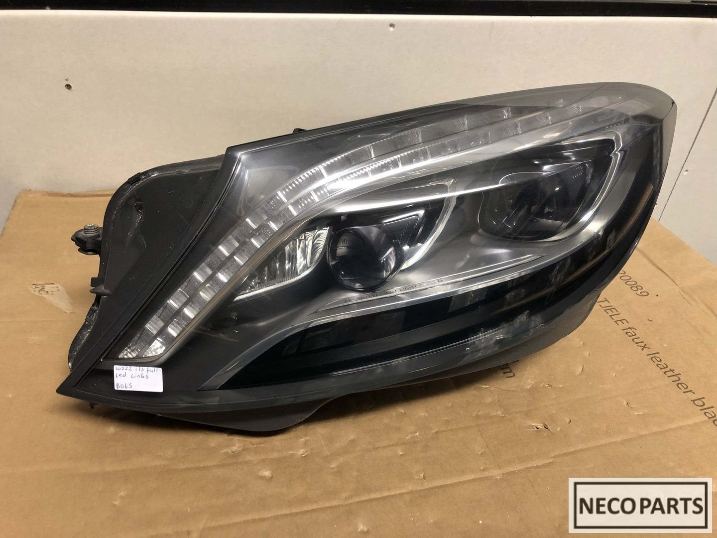 S klasse w222 ils full led koplamp links A2229060902, Gebruikt, -, Ophalen of Verzenden, -