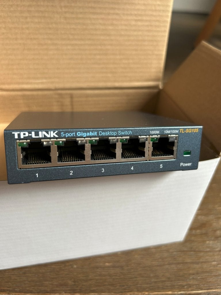 Switch Ethernet Gigabit 5 ports - TP-Link TL-SG105 - NEUF, Ophalen, Nieuw