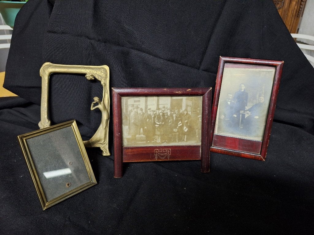 LOT DE PETITS  CADRES  PORTE PHOTOS, Enlèvement ou Envoi, Avec verre, Mini cadre photo, Utilisé
