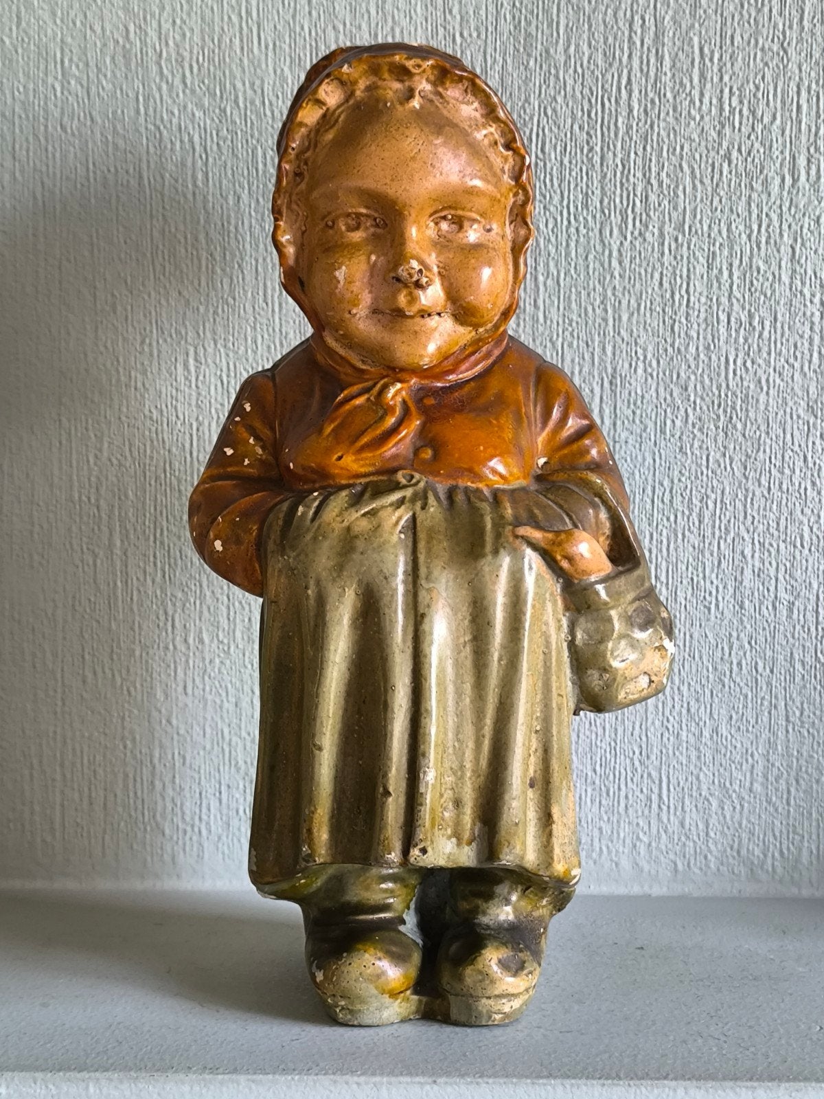 Antieke spaarpot, Verzamelen, Spaarpotten, Ophalen of Verzenden