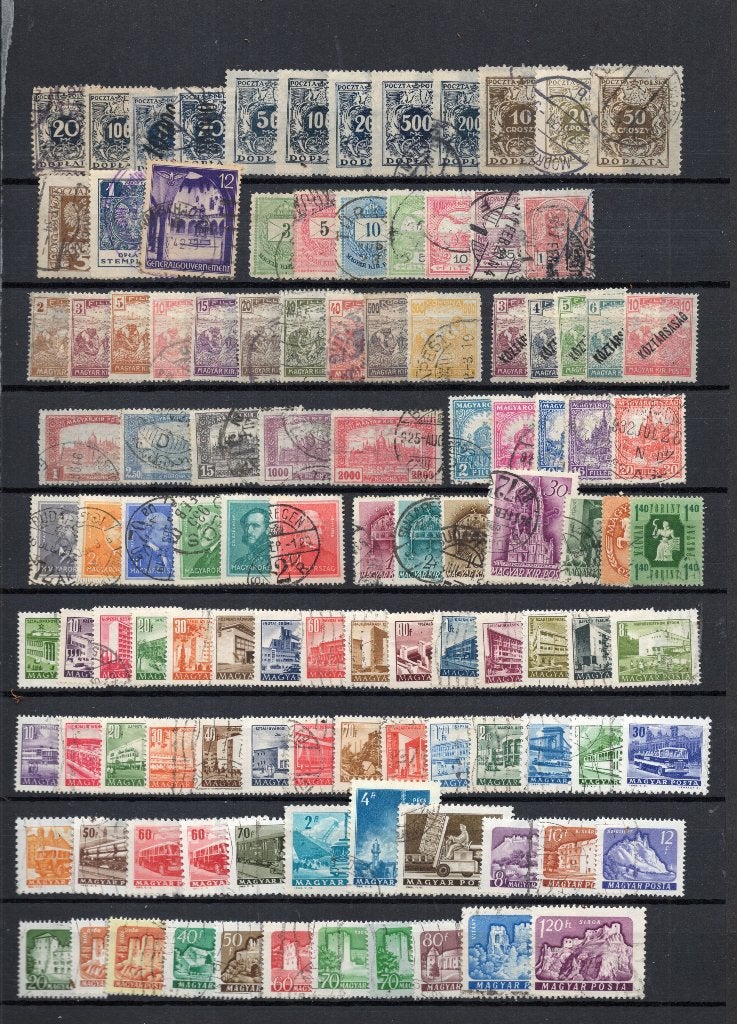 Collection Hongrie très fraîche, Timbres & Monnaies, Envoi