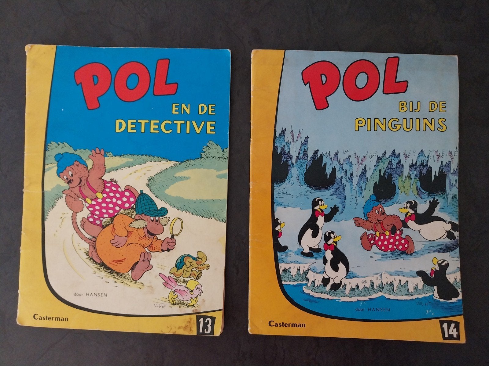 2 stripverhalen voor kinderen van beertje Pol, Boeken, Ophalen