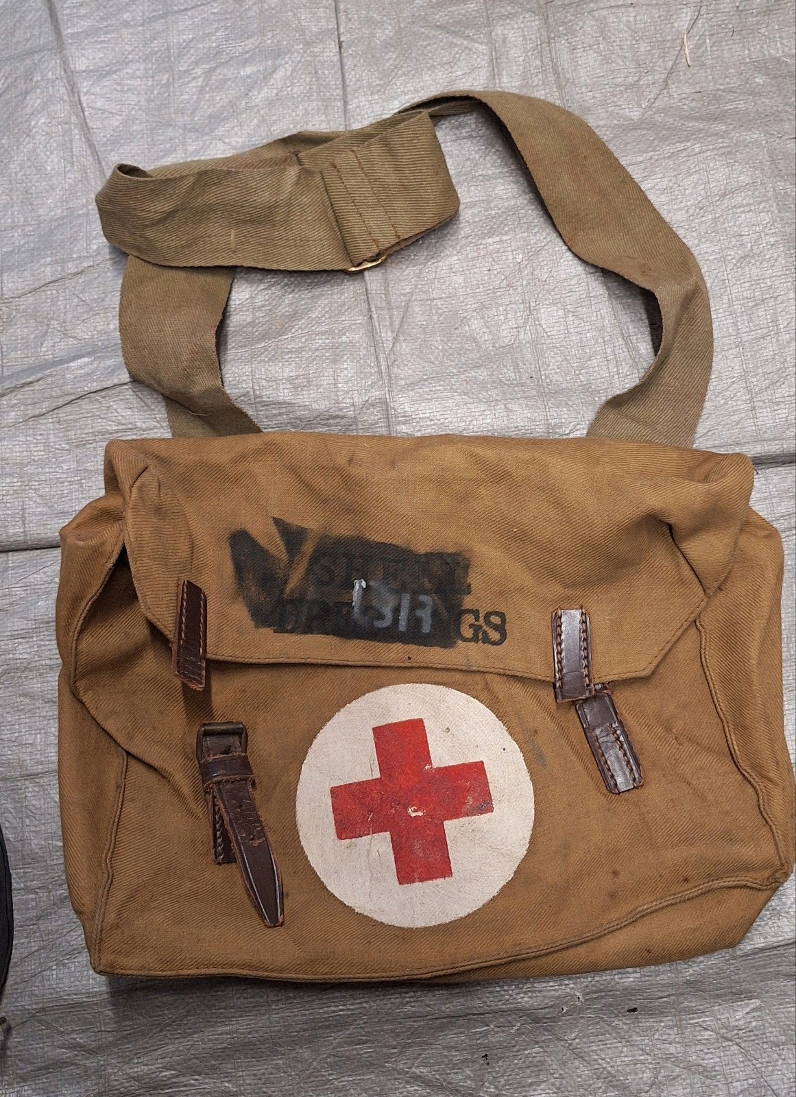 Medic 1940 Engelse boekentas, Verzamelen, Militaria | Tweede Wereldoorlog, Ophalen