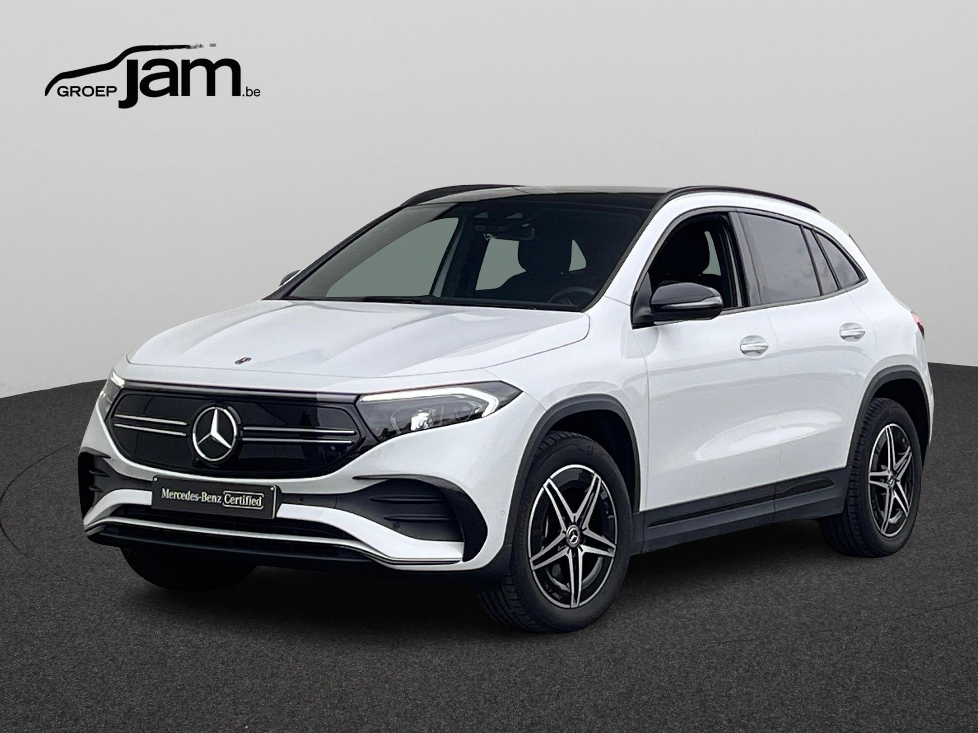 Mercedes-Benz EQA 350 4MATIC AMG/Pano, Automaat, 215 kW, Stof, Wit