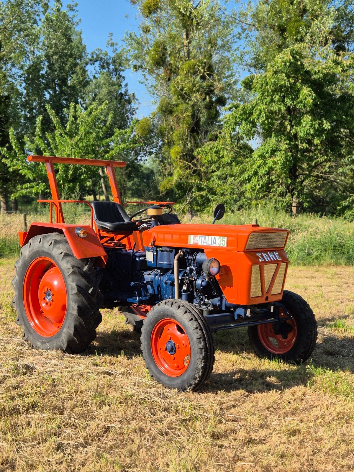 Same italia 35 tractor, Ophalen, Same