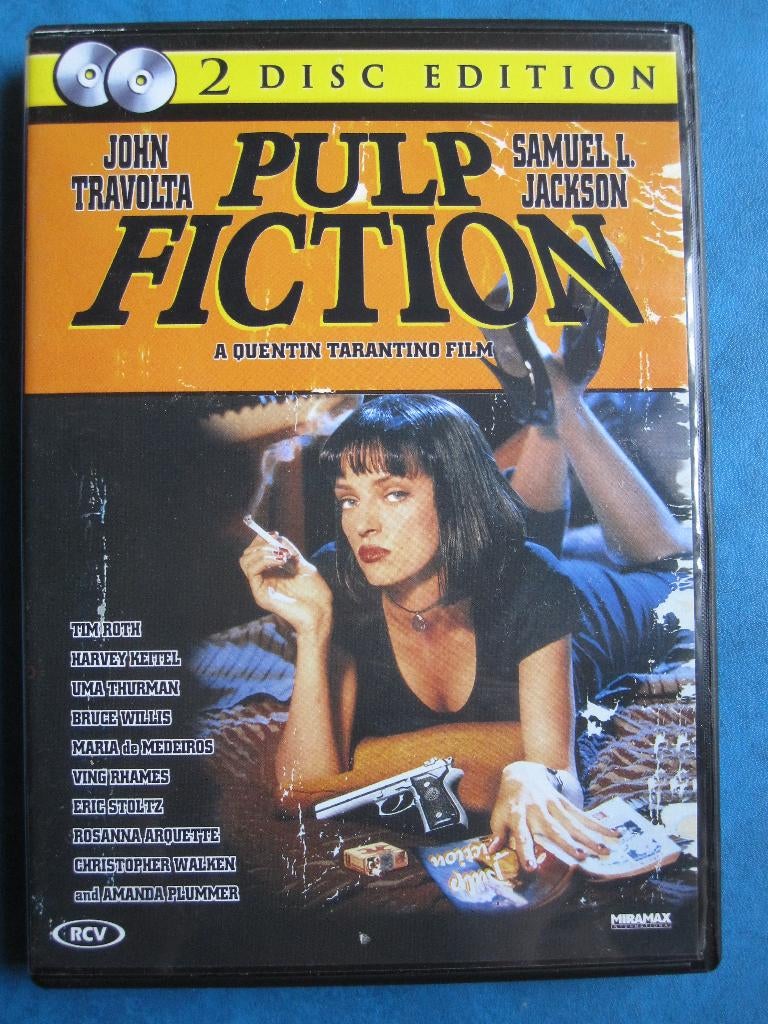 Pulp Fiction (1994) 2 disc, Vanaf 16 jaar, Boxset, Actiethriller, Ophalen of Verzenden
