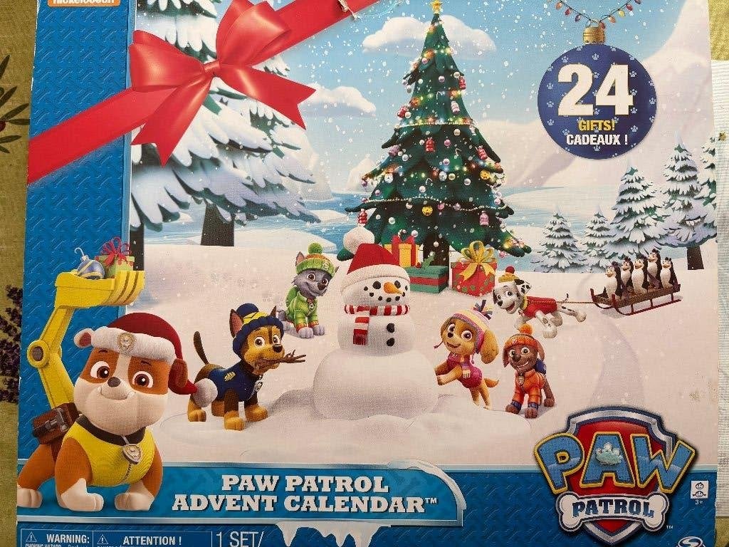 Adventskalender Paw Patrol 2017, Ophalen of Verzenden, Gebruikt