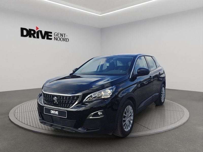 Peugeot 3008 PureTech Acces S&S, Auto's, Peugeot, Voorwielaandrijving, Gebruikt, Zwart, Zwart