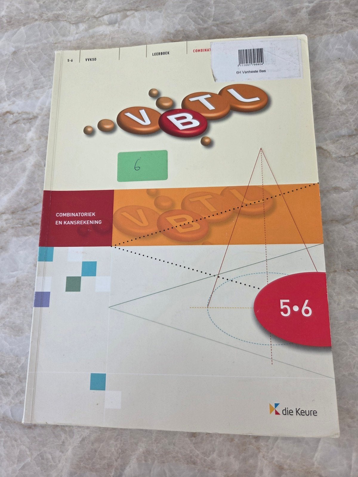 VBTL Van basis tot limiet Combinatoriek en kansrekening, Boeken, Ophalen of Verzenden