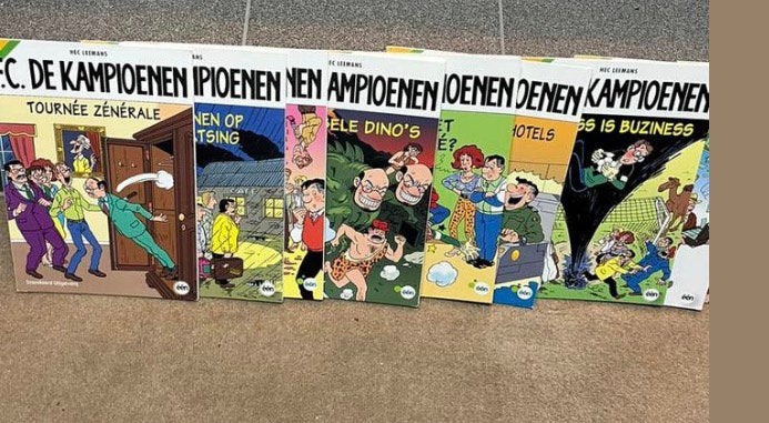 Strips fc de kampioenen, Boeken, Stripverhalen, Meerdere stripboeken, Ophalen, Zo goed als nieuw