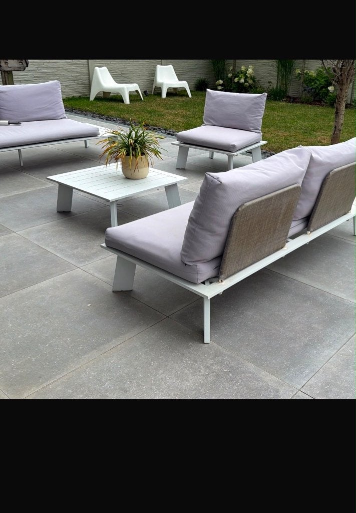 Loungeset, Tuin en Terras, Ophalen, Gebruikt, Bank, Loungeset