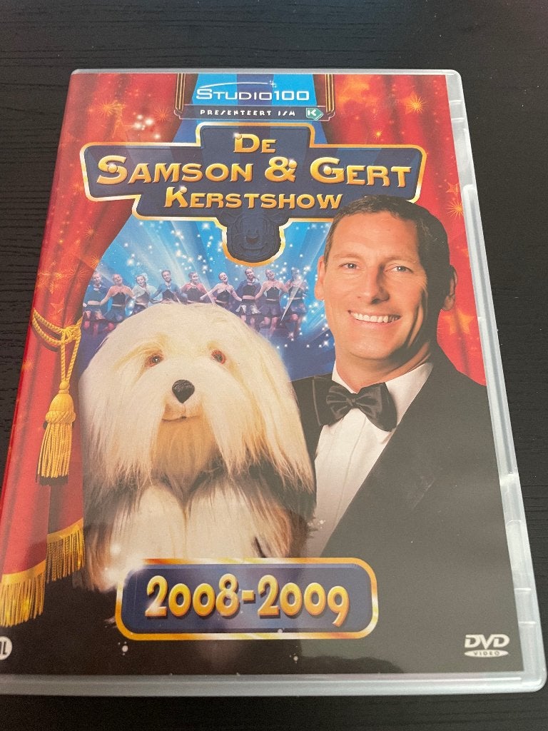 Samson & Gert kerstshow 2008-2009 dvd, Ophalen, Zo goed als nieuw, Tv, Overige typen