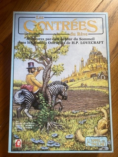 L'appel de Cthulhu CONTREES DU REVE - superbe jdr vintage, Envoi