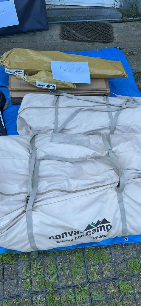 Glampingtent, Caravans en Kamperen, Tenten, Ophalen, Gebruikt, Tot en met 6