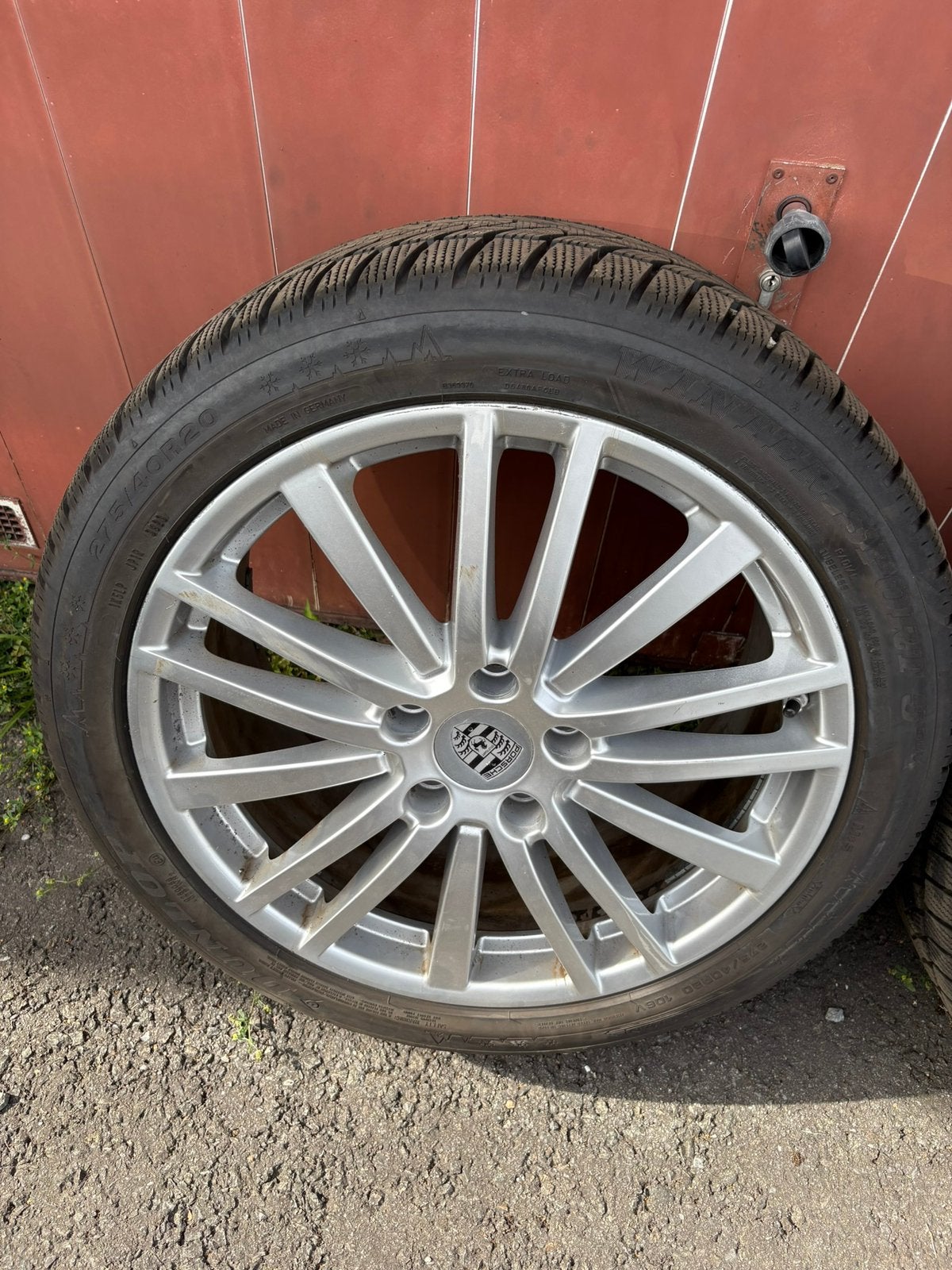 Porsche Panamera Breedset - Winterbanden - 20 Inch, Auto diversen, Ophalen, Zo goed als nieuw