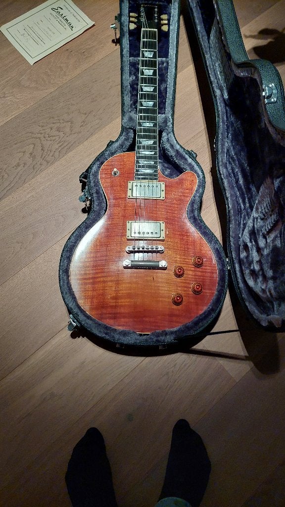 Eastman SB59/V Antique Amber, Musique & Instruments, Instruments à corde | Guitares | Électriques, Enlèvement, Utilisé, Solid body