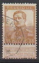 Belgique 1912 n 113, Envoi, Affranchi