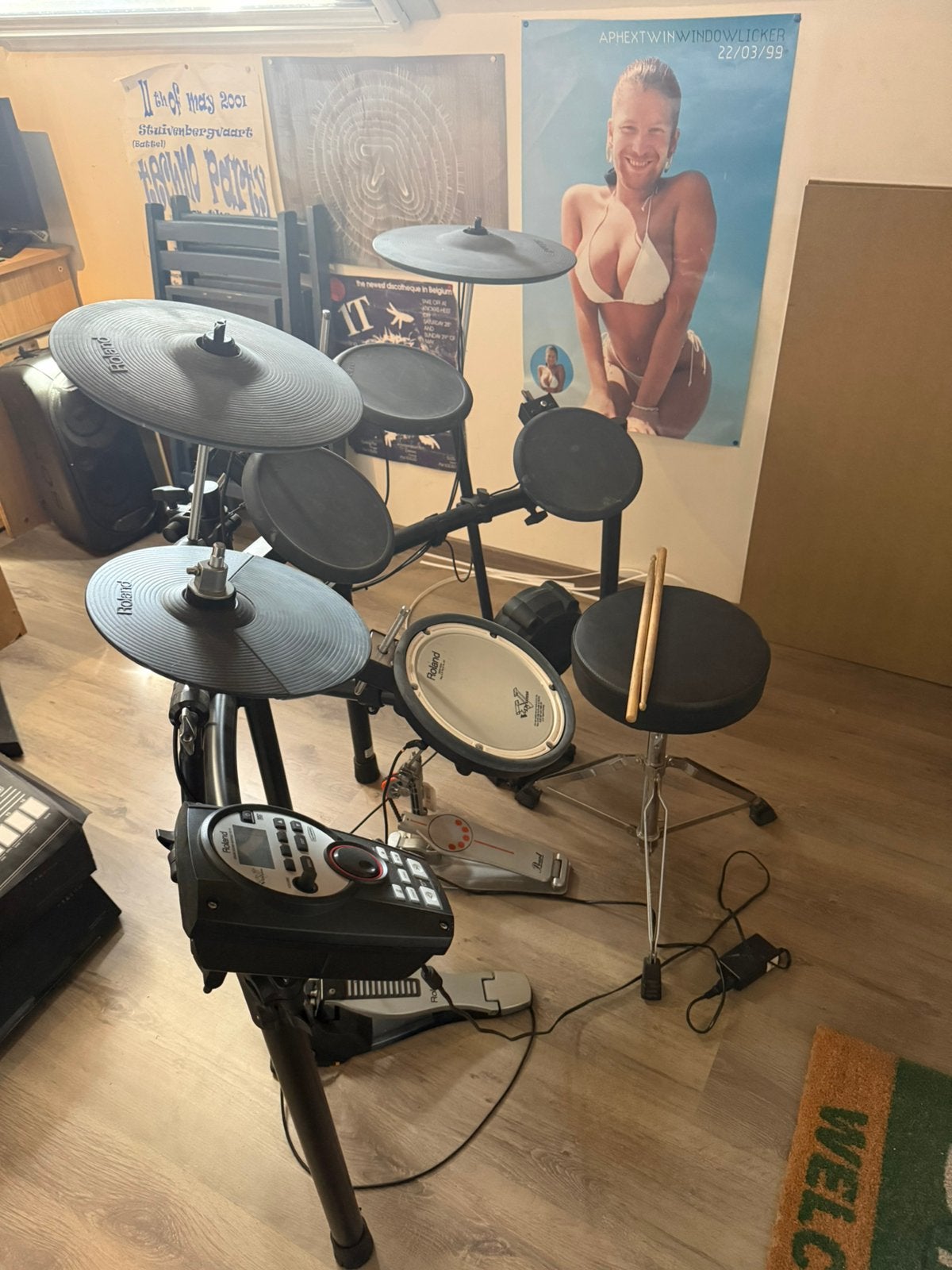Roland V drums TD 11K in zeer goed staat, Muziek en Instrumenten, Drumstellen en Slagwerk, Ophalen, Zo goed als nieuw, Roland