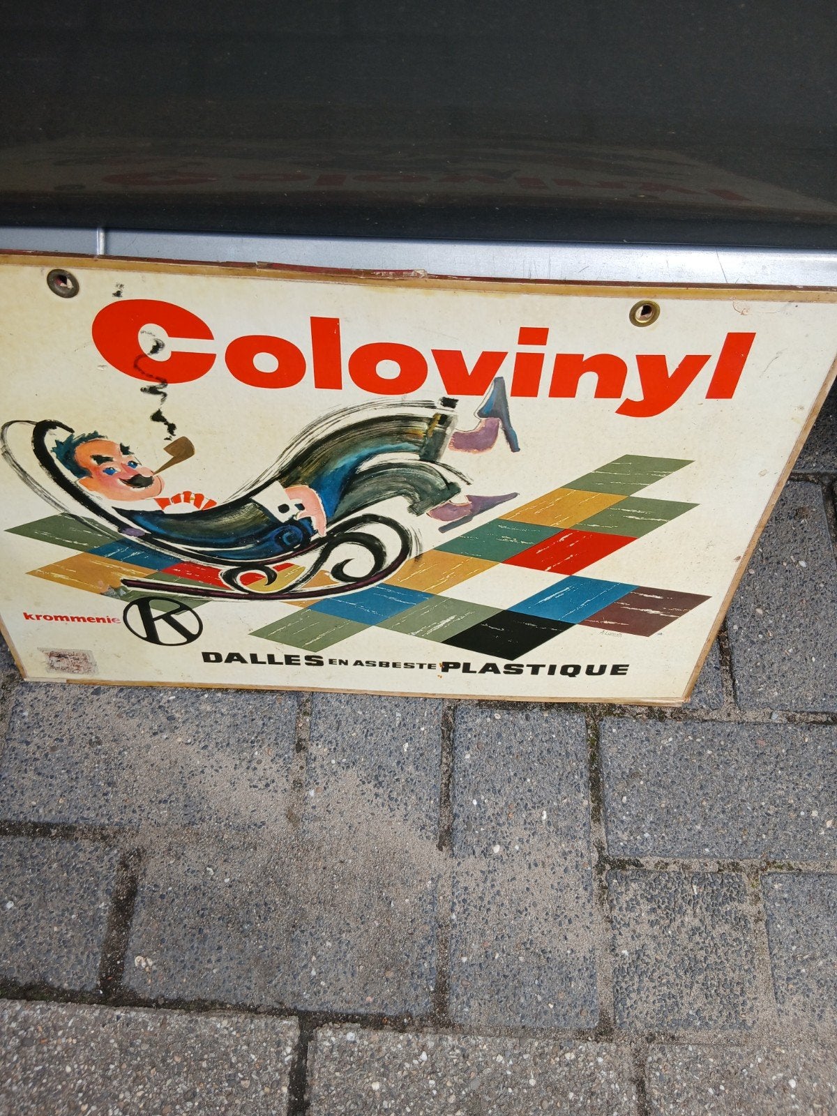 Roken en asbest reclame, Ophalen of Verzenden