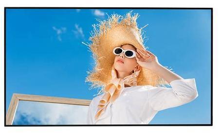 Ecran vitrine 75 pouces haute visibilité, Comme neuf, Enlèvement, 100 cm ou plus, 4k (UHD)