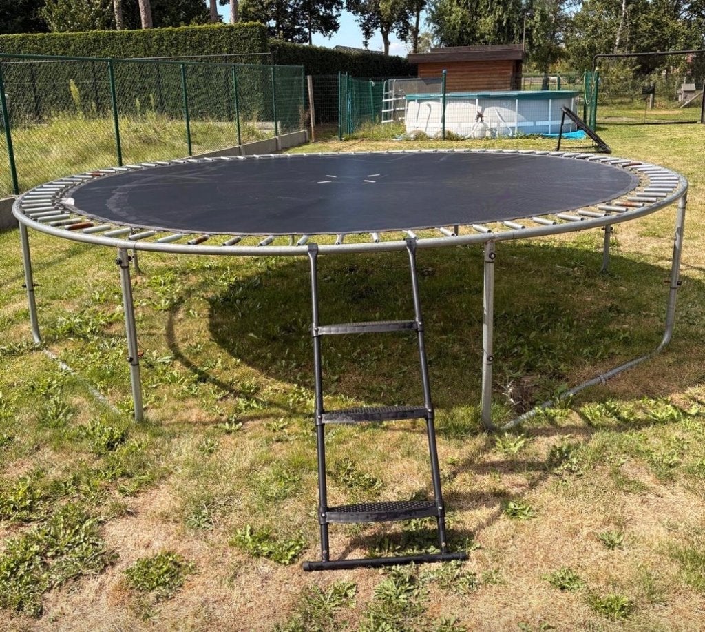 Trampoline, Ophalen, Gebruikt