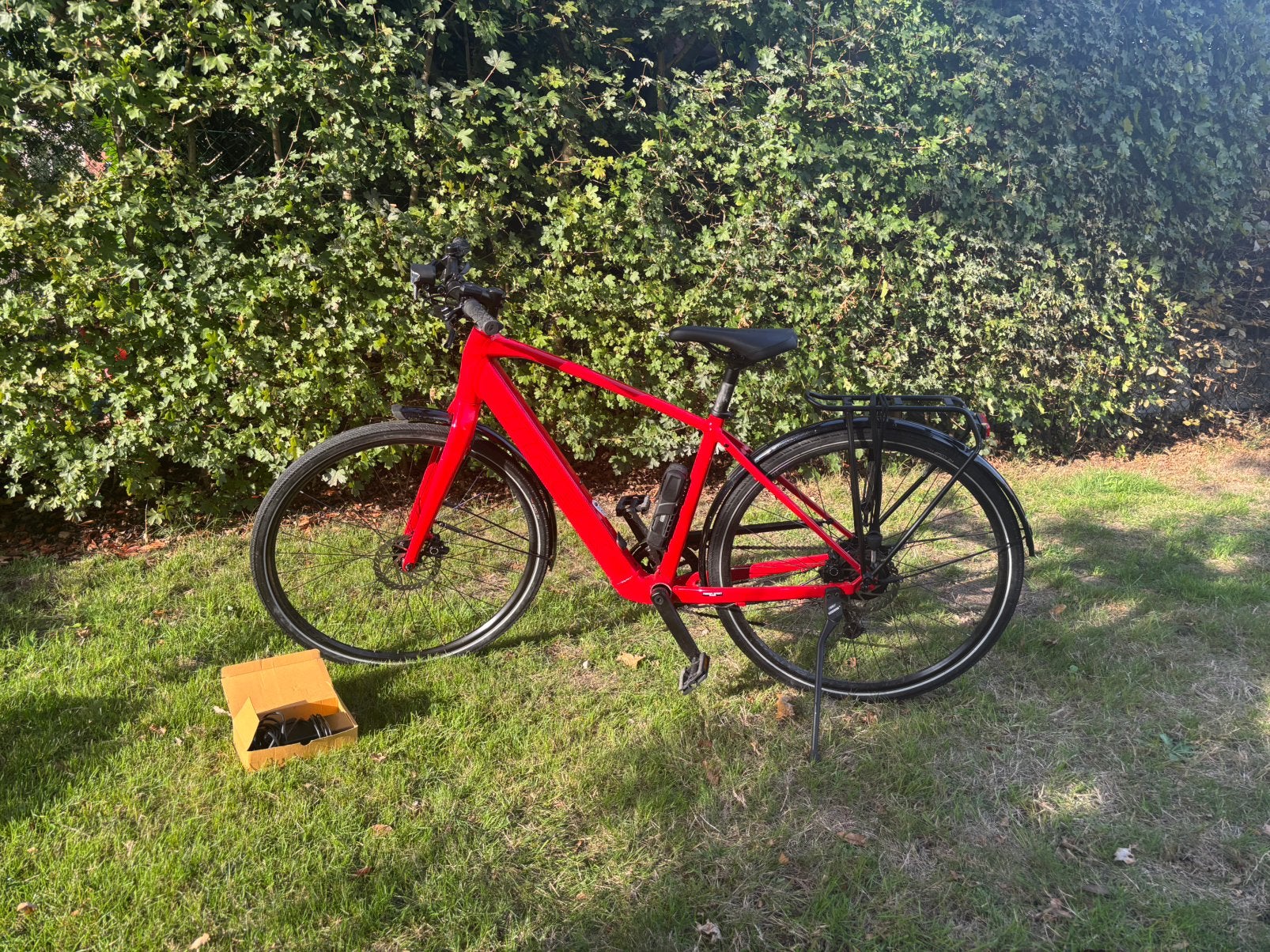 E-bike Trek FX viper red M unisex, Ophalen, Zo goed als nieuw