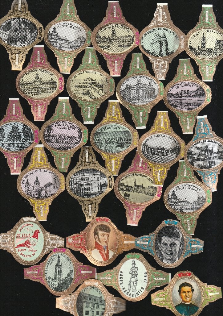 lot de 25 anciens bracelets à cigares par ODOR Don Bosco,, Collections, Articles de fumeurs, Briquets & Boîtes d'allumettes, Envoi