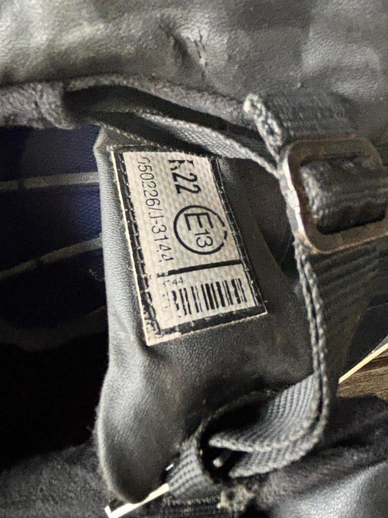 Motorhelm Schuberth - maat L - ongevalvrij, Motoren, Ophalen, L