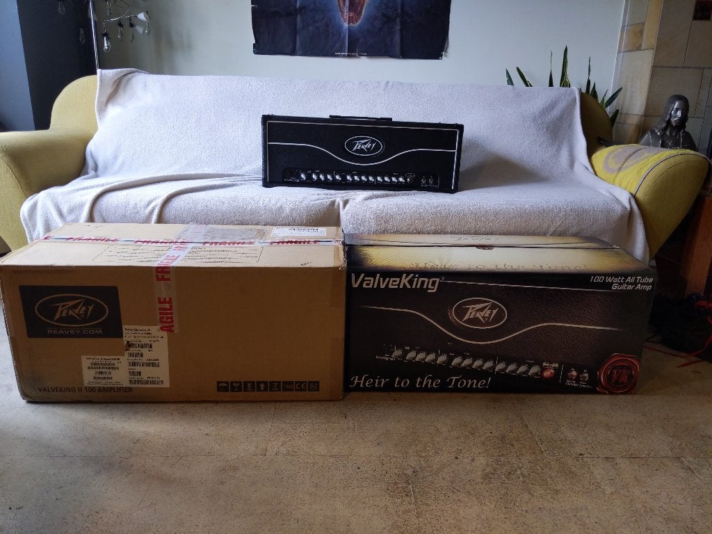 peavey ValveKing II 100w, Muziek en Instrumenten, Versterkers | Bas en Gitaar, Ophalen, Zo goed als nieuw