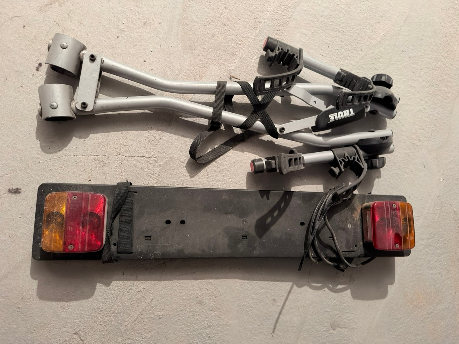Porte velo thule Xpress pour attache remorque, Enlèvement, Comme neuf