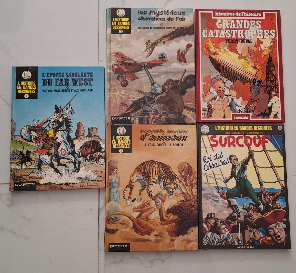 BD l histoire en bandes dessinées vintage EO, Boeken, Stripverhalen, Meerdere stripboeken, Ophalen of Verzenden, Gelezen