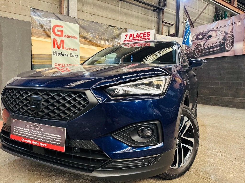 SEAT Tarraco 2.0TDI DSG 7-zits cockpitcamera 360, Auto's, Automaat, Stof, https://public.car-pass.be/vhr/7f04f71a-20fb-40b1-bb53-ab7128fb0e77