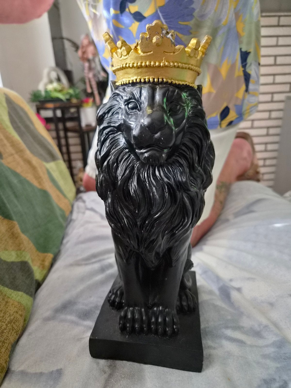 Leeuw beeld te koop, Tuin en Terras, Ophalen