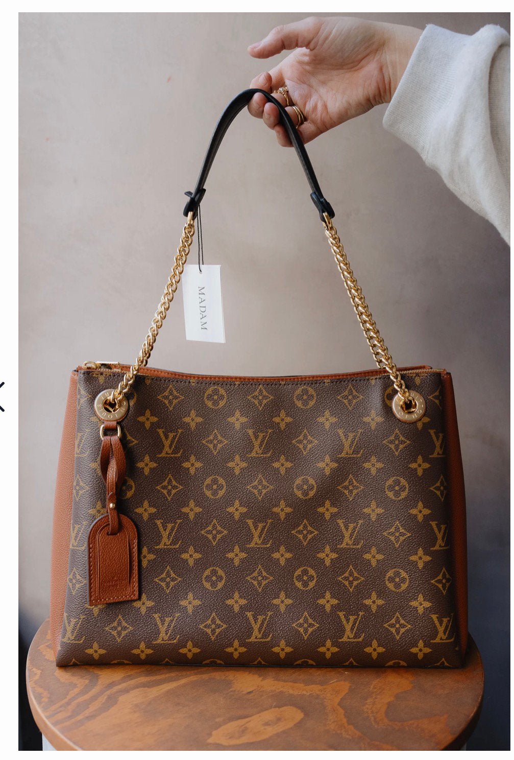 Louis Vuitton Monogram Surène MM Bag, Ophalen, Zo goed als nieuw, Handtas