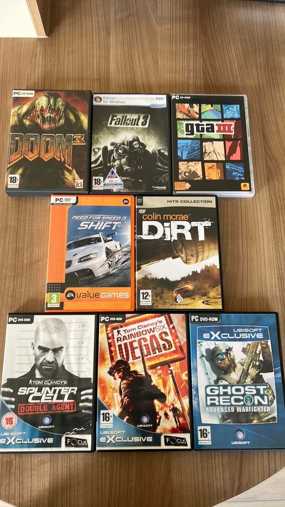 Pc games, Games en Spelcomputers, Games | Pc, Ophalen of Verzenden, Gebruikt, Platform