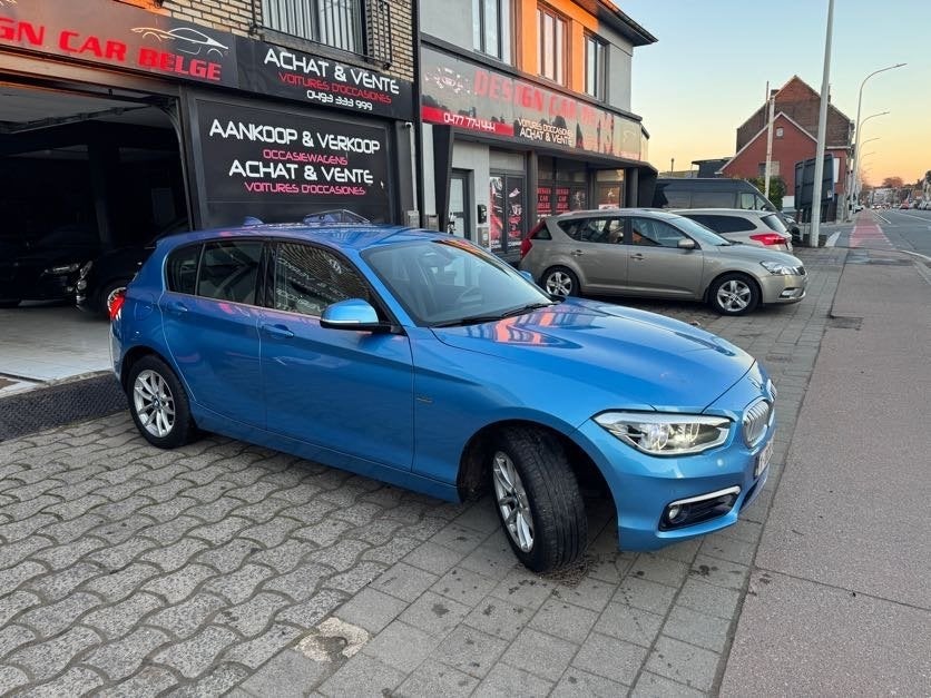 BMW 116D Urban Led-verlichting Navigatie Winterwielset, Auto's, 4 cilinders, Bedrijf, 5 deurs, Onderhoudsboekje
