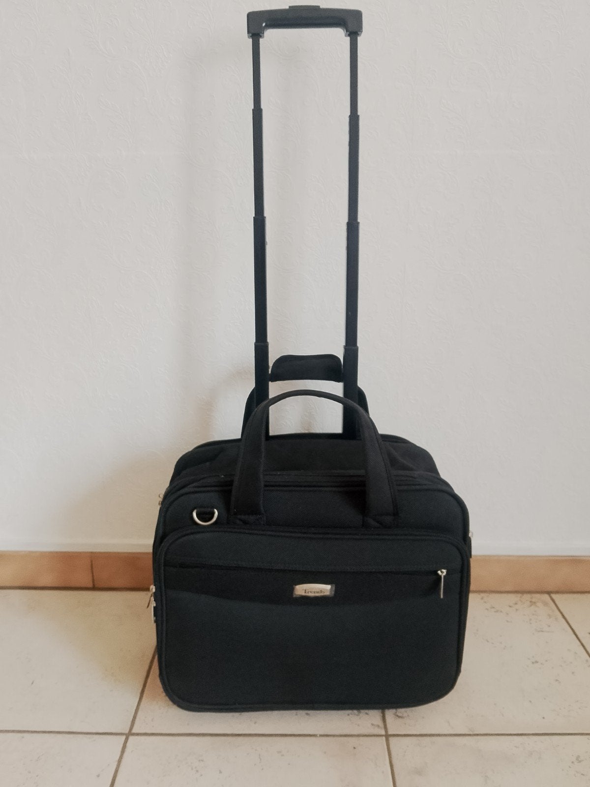 zwarte laptop trolley in perfecte staat, Enlèvement