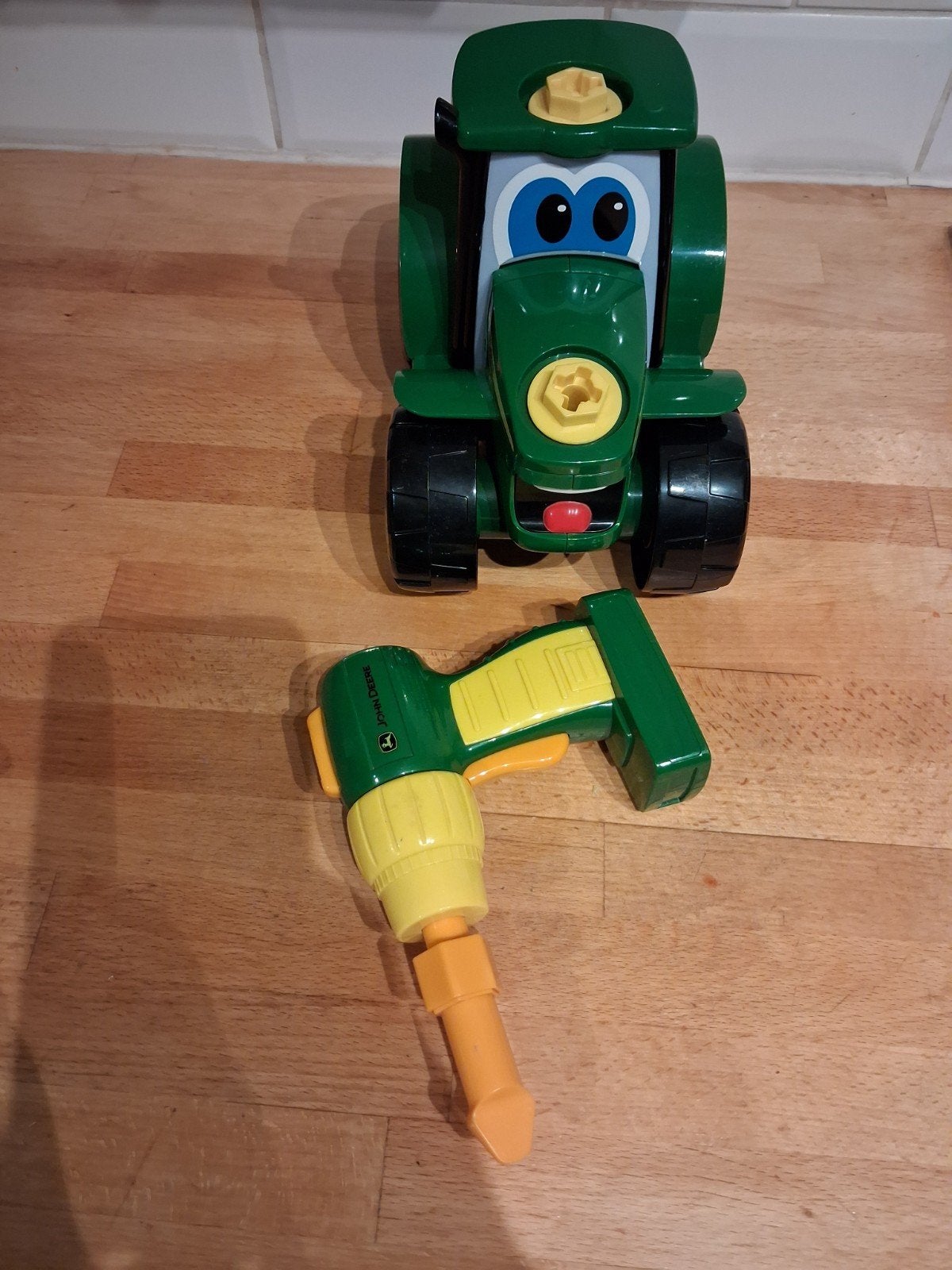 john deer bouw een johny tractor, Ophalen