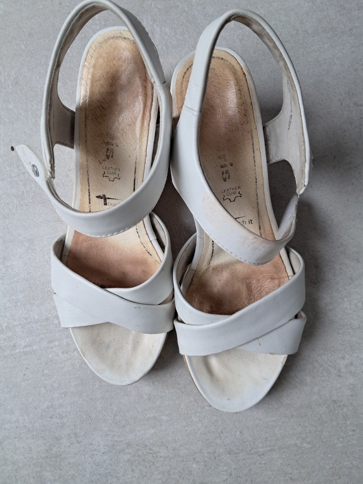 Witte zomerschoenen maat 38, Kinderen en Baby's, Babykleding | Schoentjes en Sokjes, Ophalen of Verzenden