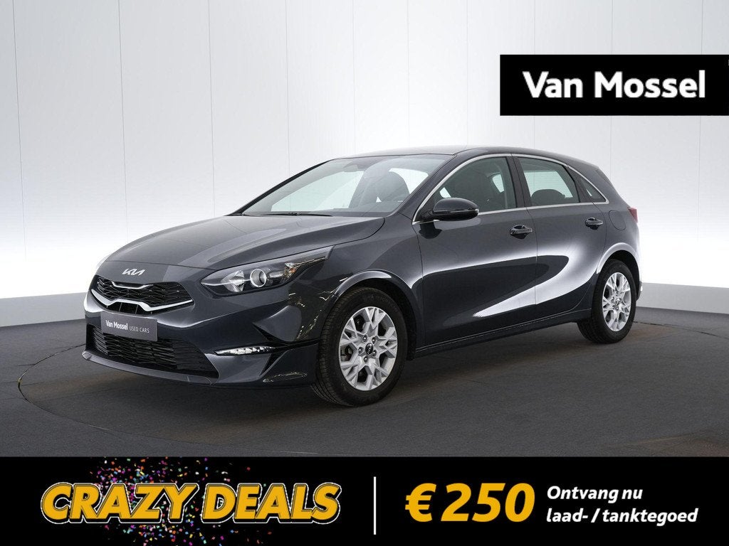 Kia Ceed Pulse 1.0 T-GDI 100 MHEV DCT ISG, Stof, Zwart, 124 g/km, Bedrijf