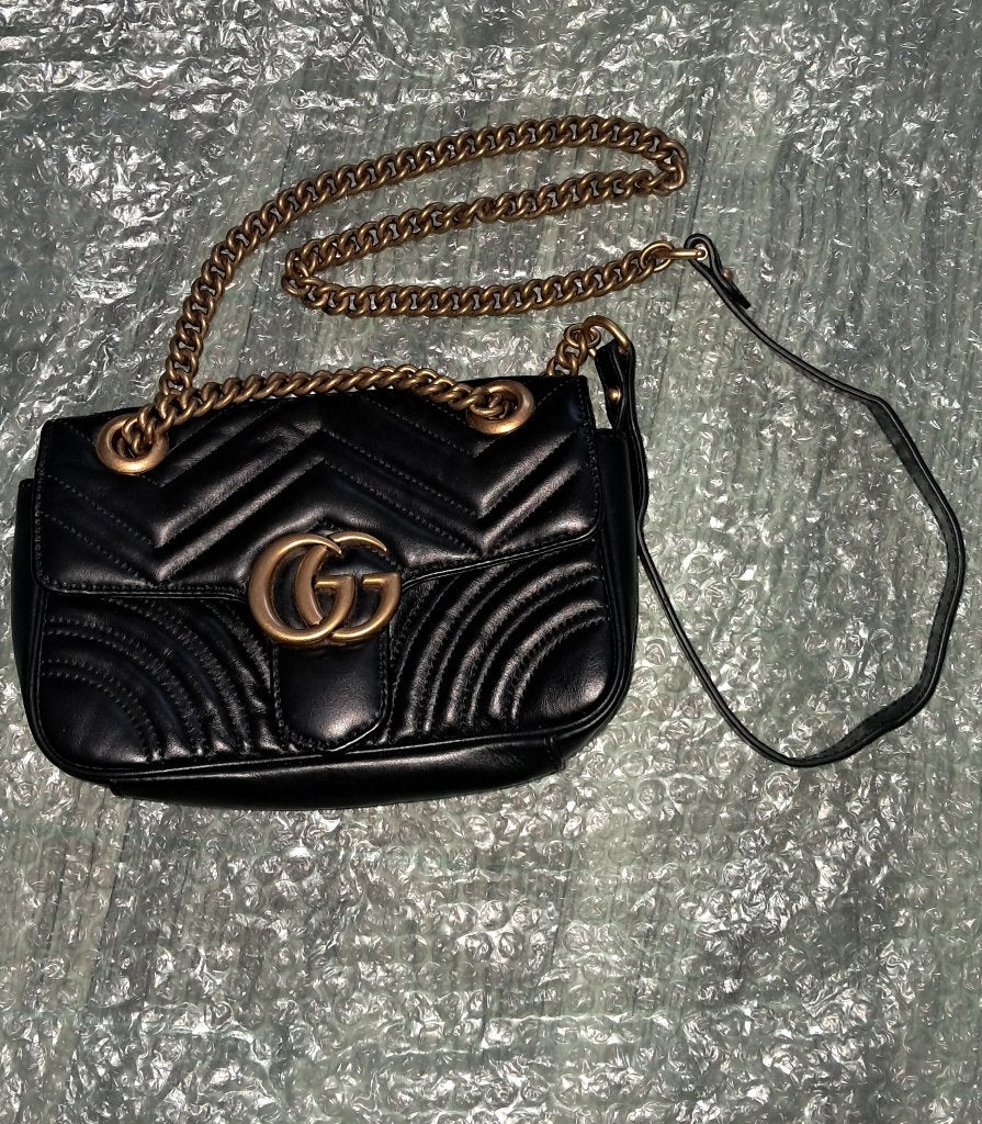 Sac epaule GUCCI mini marmont, Autres marques, Cuir, Enlèvement ou Envoi, Utilisé