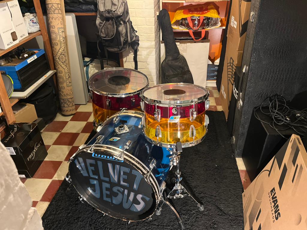 Ludwig Vistalite, Muziek en Instrumenten, Drumstellen en Slagwerk, Ophalen, Gebruikt, Ludwig