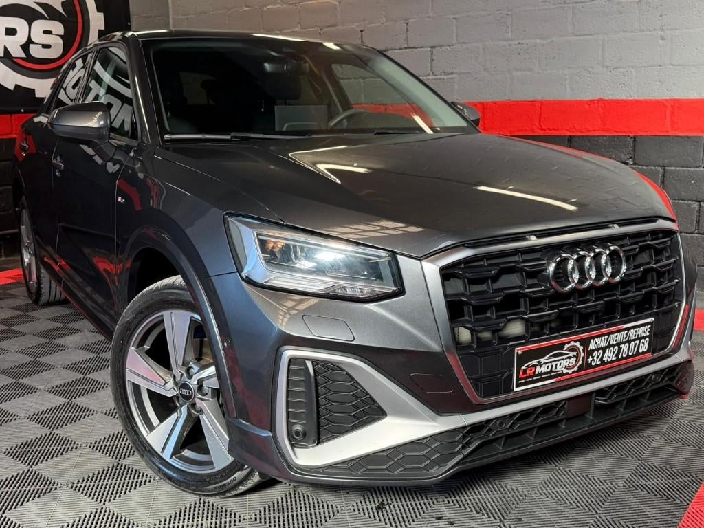 * Audi Q2 S-LINE/30TFSI Ultra//2024//Garantie**, Auto's, Leder, Bedrijf, 3 cilinders, SUV of Terreinwagen