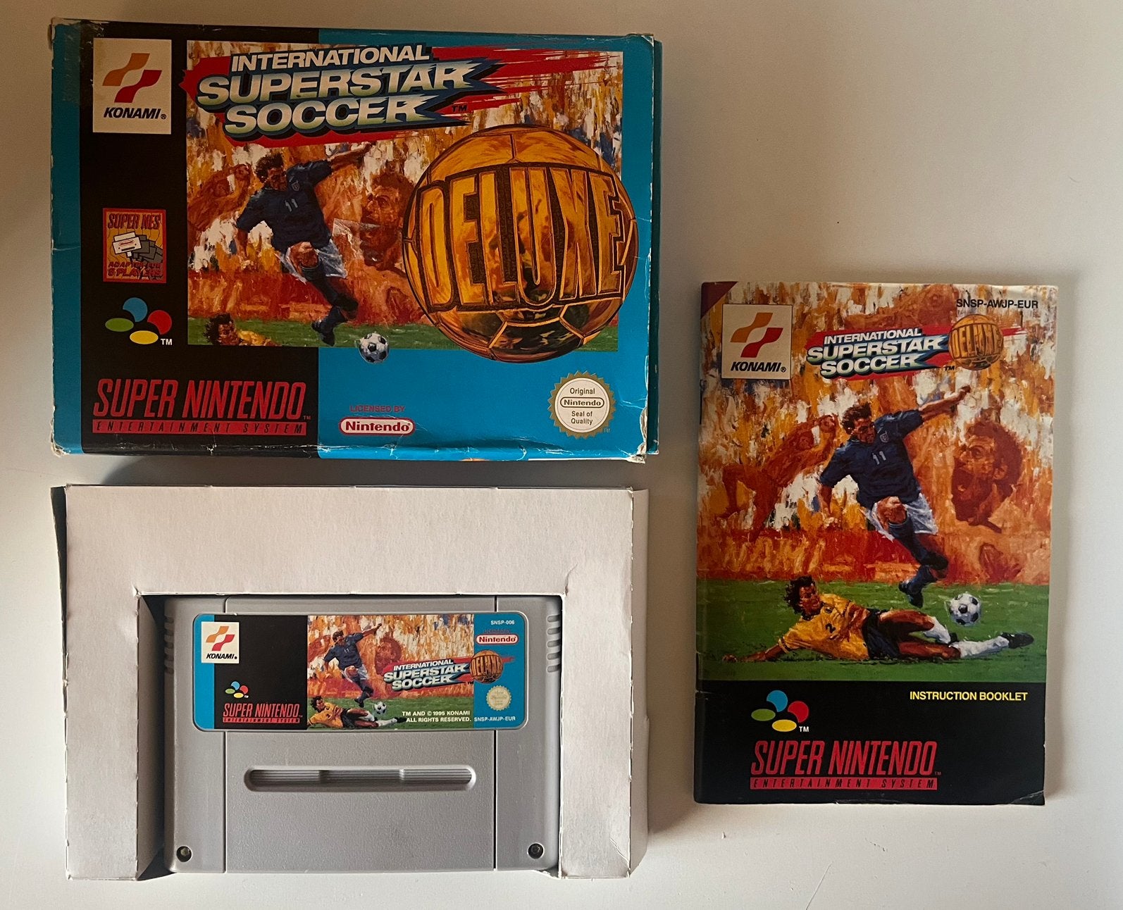 International super star soccer deluxe, Ophalen, Zo goed als nieuw