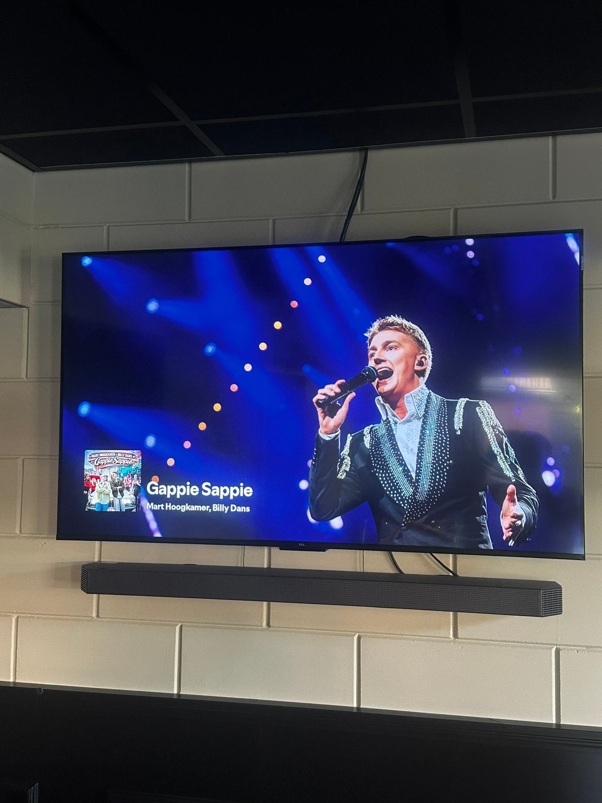 Tcl led televisie tv 55inch slechts 100 branduren max, Ophalen, Zo goed als nieuw, LED
