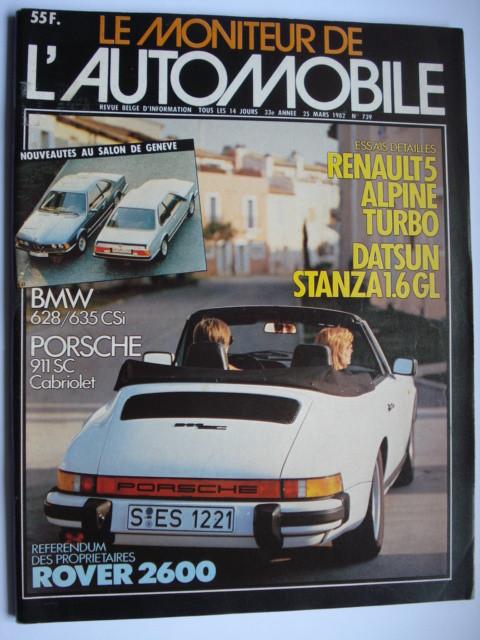 Le Moniteur de l'Automobile 739, Verzenden, Zo goed als nieuw, Algemeen