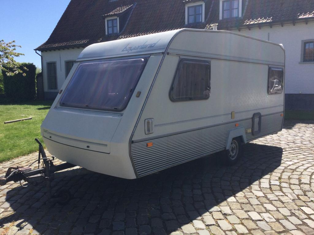 Caravan Beyerland 450, Caravans en Kamperen, Caravans, Particulier, tot en met 4, 750 - 1000 kg, Beyerland, Omvormbare zithoek