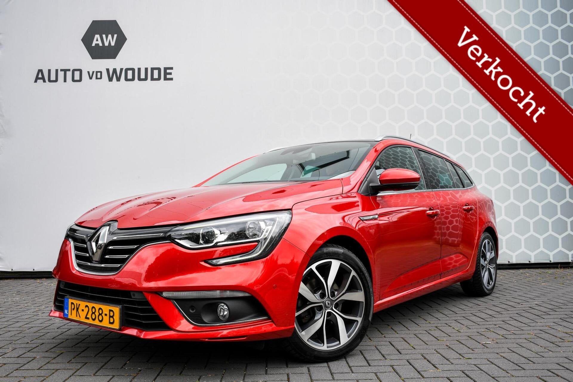 Renault Megane Estate 1.2 TCe Bose Panoramadak LED Camera, Rouge, Achat, Entreprise, Noir